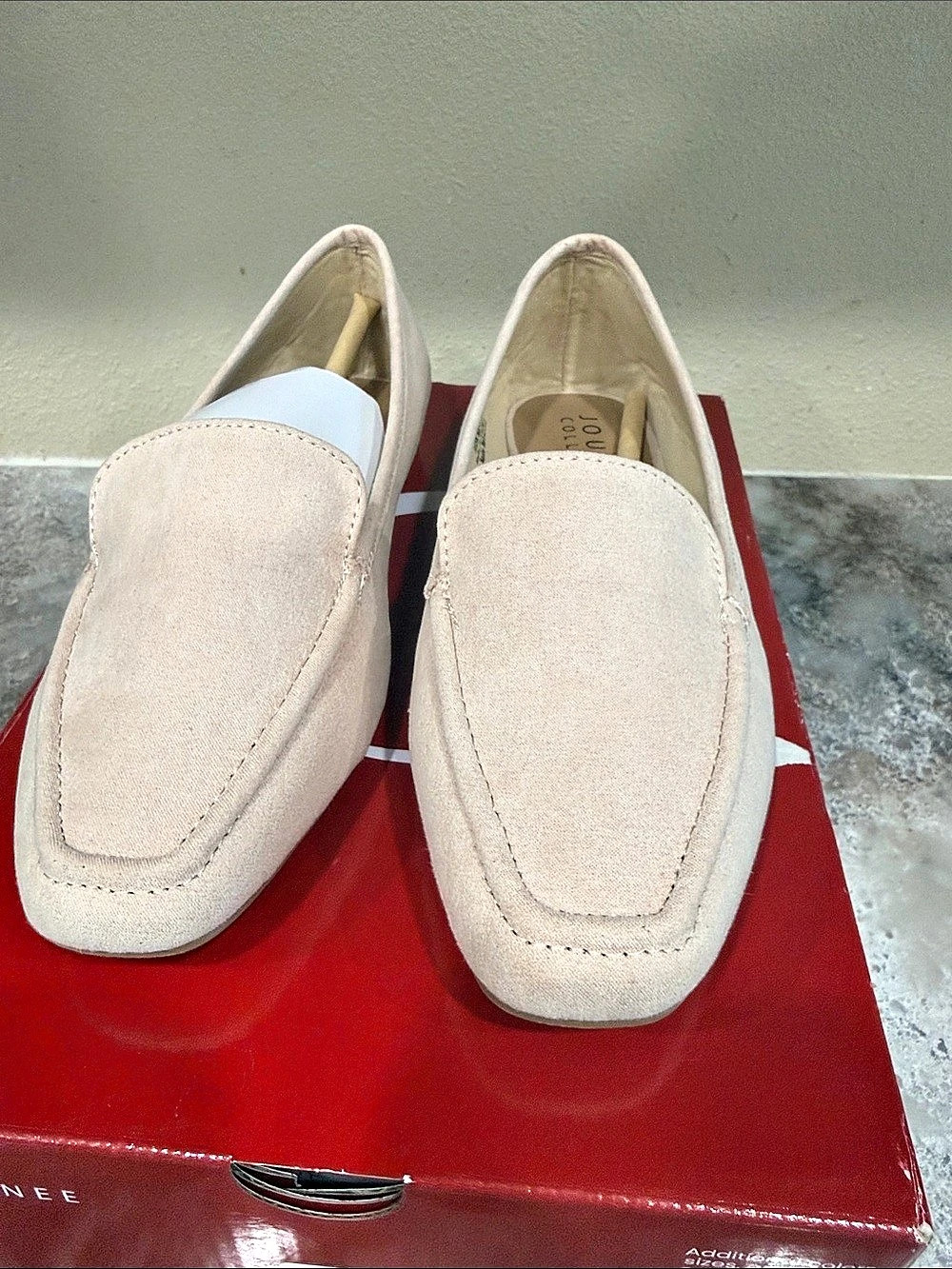 Journee Collection Tullie-WD Loafers beige US 6.5